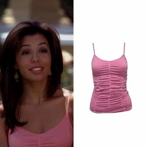Ruched Tank Top As Seen On Gabrielle Solis In Desperate Housewives